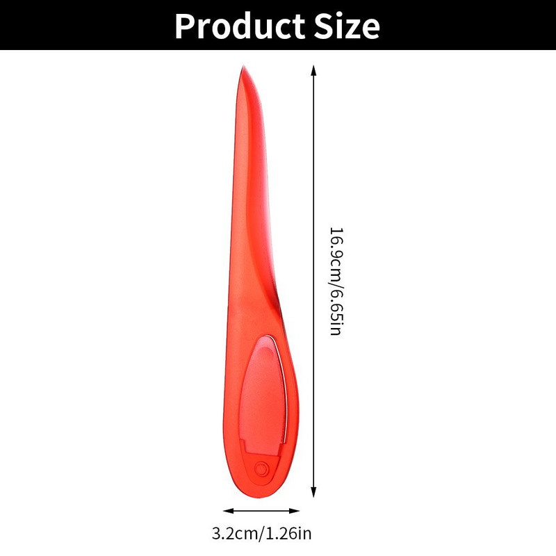 1Pc Point Tuner Seam Creaser Creases Εργαλεία ραψίματος με λαβή γύψινο Εργαλείο πίεσης πλαστικό σήμα ραφής για κόφτη χαρτιού ραπτικής