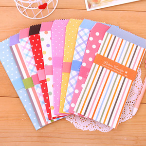20 kom./lot novih slatkih crtanih kawaii papira omotnica sa zvijezdama u šarenim točkama za poklon karticu Dječji korejski pribor Besplatna dostava