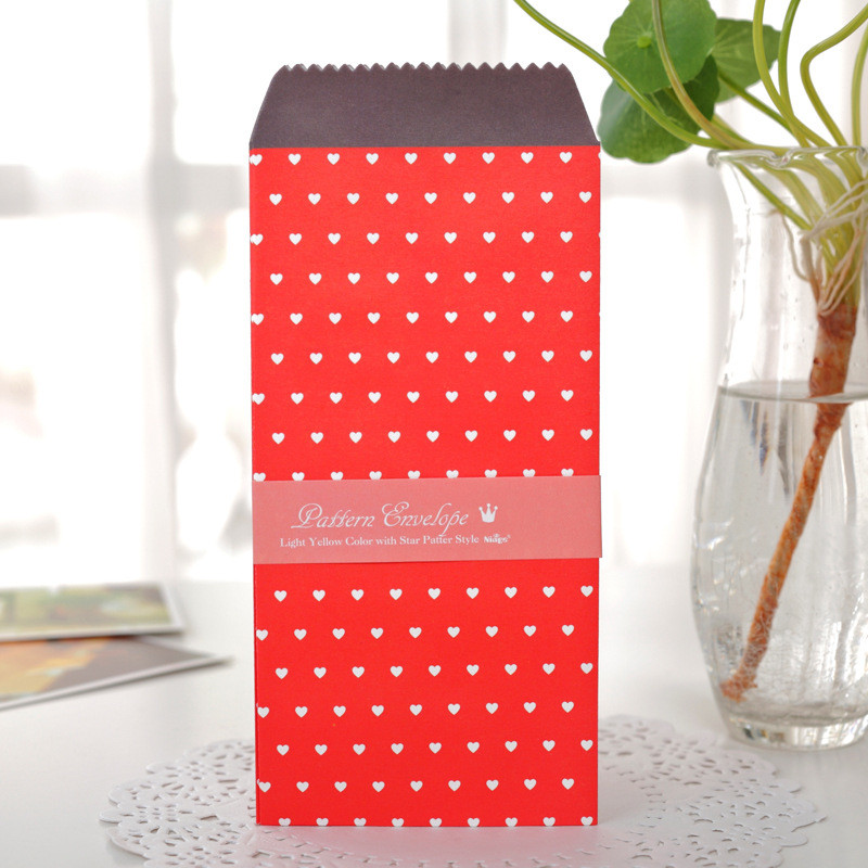 20 kom./lot novih slatkih crtanih kawaii papira omotnica sa zvijezdama u šarenim točkama za poklon karticu Dječji korejski pribor Besplatna dostava