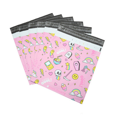 10 vnt/stal. Helovino dovanų pakavimas voko antspaudas pašto vokų pristatymo maišelis smulkaus verslo reikmenys 25,5x37 cm