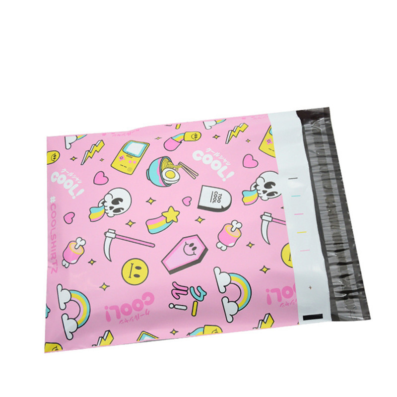 10 vnt/stal. Helovino dovanų pakavimas voko antspaudas pašto vokų pristatymo maišelis smulkaus verslo reikmenys 25,5x37 cm