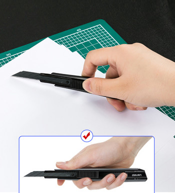Deli Portable Wallpaper Knife Art Cutter Αφαίρεση Express Knife нож Χαρτικά χαρτικά Faca Paper Cutter Ταπετσαρία Μαχαίρι Λεπίδα