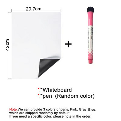 Magnetska bijela ploča za suho brisanje veličine A3 za hladnjak, hladnjak, 17x 12 inčnih listova, tjedni planer s popisom obaveza, bilješke, gumica za markere