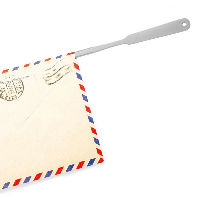 1 gab. Nerūsējošā tērauda vēstuļu attaisāmais papīrs, griezējs, griešanas rīki, gudrs papīrs, nazis, sadalīts fails, aploksnes, atvēršanas kancelejas preces