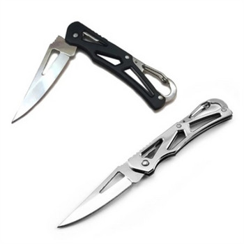 Нож с пълна форма на острие от неръждаема стомана Къмпинг на открито Самозащита Нож за спешно оцеляване Инструмент Преносим размер Drop Доставка