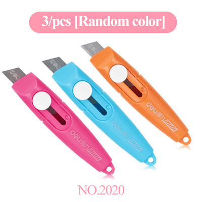 DELI Slatki mini pomoćni nož Prijenosna kutija za omatanje Papirna omotnica Mali pomoćni nož Otvarač pisama Učenici Umjetnički alati Pribor