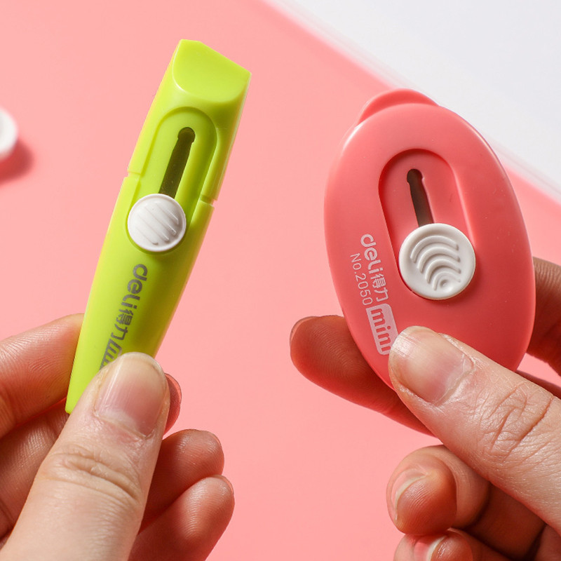 DELI Slatki mini pomoćni nož Prijenosna kutija za omatanje Papirna omotnica Mali pomoćni nož Otvarač pisama Učenici Umjetnički alati Pribor