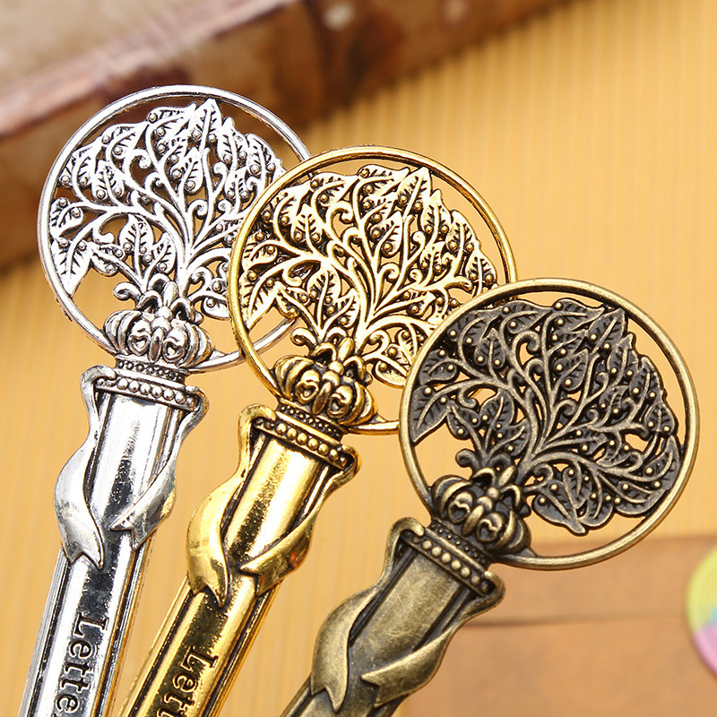 Ρετρό μεταλλικό ανοιχτήρι φακέλων Mini Portable Utility Knife Paper Cutter Αρχείο Φάκελος Διαχωρισμός Εργαλείου Επιστολή Άνοιγμα Μαθητικής Γραφικής