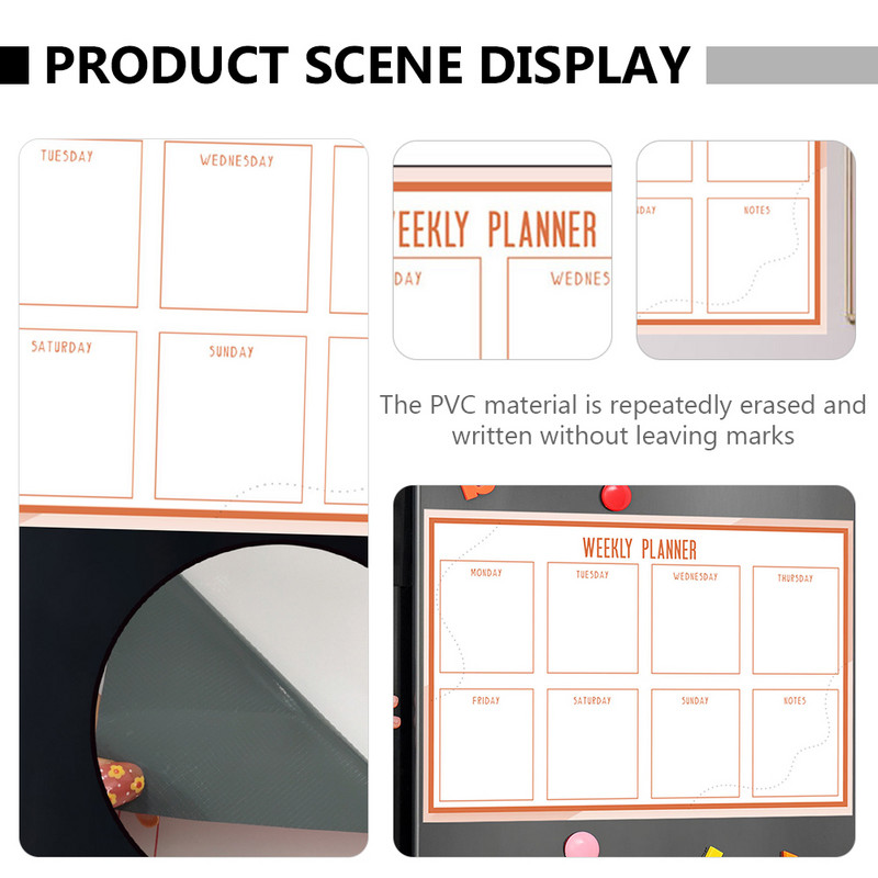 Tahvlikalender kuiv kustutamine igakuine külmkapp iganädalane joonistamine tahvelarvuti väljas Graffiti plaanija varakult kustutatav