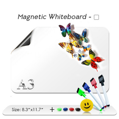 12 stilių magnetinė mėnesio ir savaitės planavimo lenta Šaldytuvo magnetas Lankstus pranešimų brėžinys Šaldytuvo skelbimų lenta