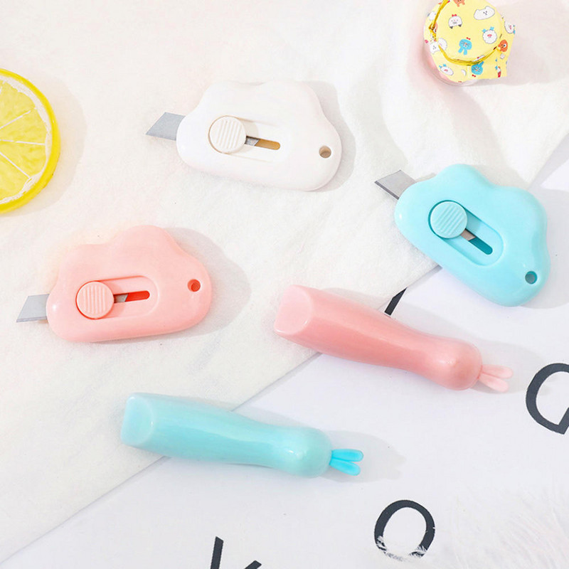 Cloud Shape Mini Portable Knife Χαρτί Express Αποσυσκευασία Φάκελος Γραφείου κοπής Χαρτί Art Cutter Χαρτικά