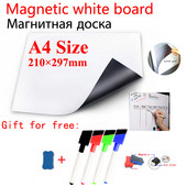 A4, magnetska bijela ploča, naljepnice za hladnjak, suho brisanje, tabla za tjedni planer, uredska nastavna ploča s porukama i kalendarom, ploča za pisanje