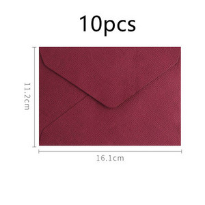 Vintage Premium kaņepju tekstūras rietumu aploksne kāzu ballītei, uzaicinājuma apsveikuma kartītes Dāvanu krāsainas vintage papīra aploksnes