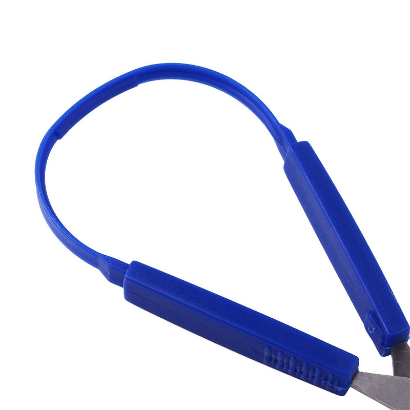 Raznobojne omče od nehrđajućeg čelika Škare Sigurnosne plastične elastične drške Alat za ručni rad Samootvarajući papir za rezanje Pribor za pisanje