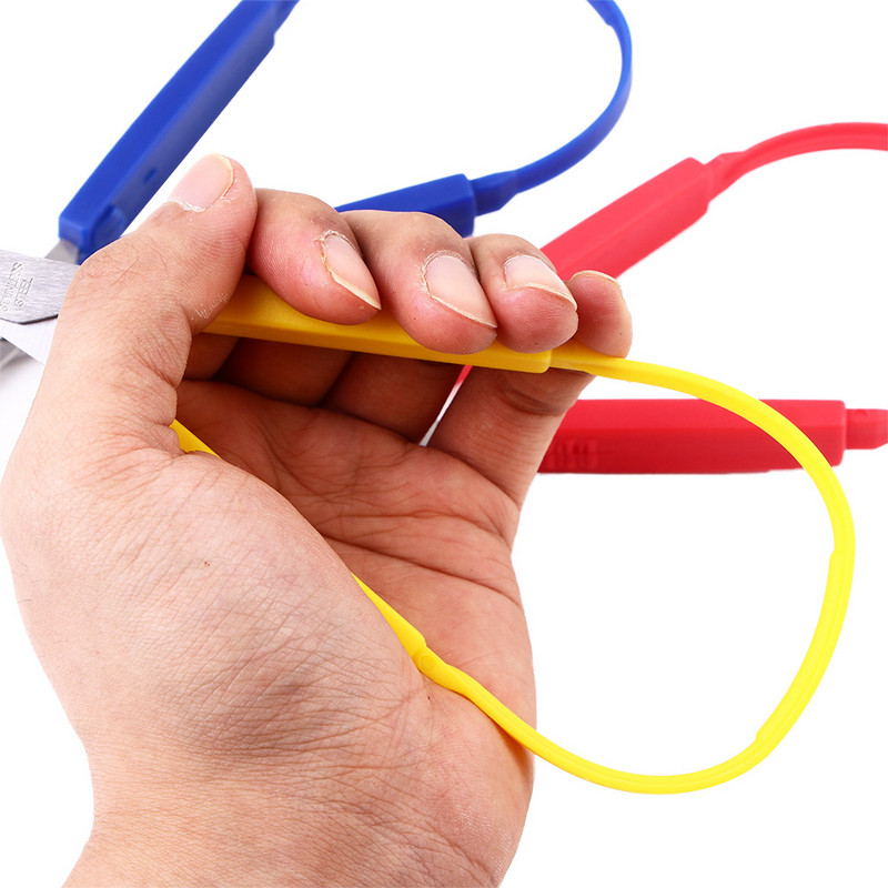 Raznobojne omče od nehrđajućeg čelika Škare Sigurnosne plastične elastične drške Alat za ručni rad Samootvarajući papir za rezanje Pribor za pisanje