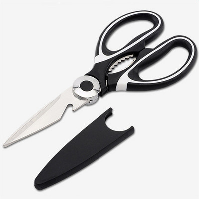 Visokokvalitetne škare od nehrđajućeg čelika Kućne višenamjenske škare Kuhinjski nož Otvarač za boce Poslovni uredski pribor Alat za rezanje