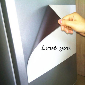 Размер A3+A4 Магнитна бяла дъска Стикери за хладилник Многократно сухо изтриване Табла за съобщения Графици Меморандум Бюлетин за съобщения