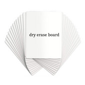 Λευκός πίνακας σχεδίασης ομιλίας 23*30 εκατοστών διπλής όψης Πίνακας ξηρής διαγραφής επαναχρησιμοποιήσιμος πίνακας συσκέψεων Λευκός πίνακας σχεδίασης ομιλίας με προμήθειες διδασκαλίας παρουσίασης