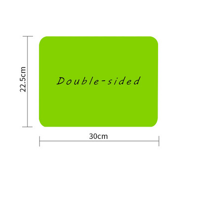 Λευκός πίνακας σχεδίασης ομιλίας 23*30 εκατοστών διπλής όψης Πίνακας ξηρής διαγραφής επαναχρησιμοποιήσιμος πίνακας συσκέψεων Λευκός πίνακας σχεδίασης ομιλίας με προμήθειες διδασκαλίας παρουσίασης