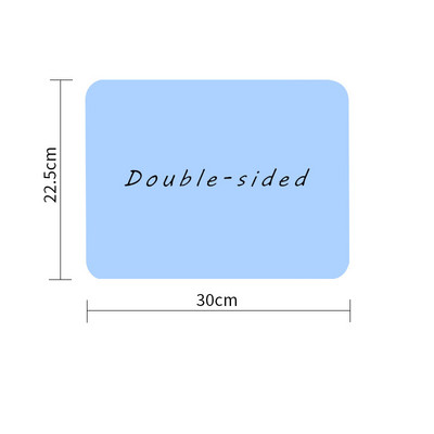 Λευκός πίνακας σχεδίασης ομιλίας 23*30 εκατοστών διπλής όψης Πίνακας ξηρής διαγραφής επαναχρησιμοποιήσιμος πίνακας συσκέψεων Λευκός πίνακας σχεδίασης ομιλίας με προμήθειες διδασκαλίας παρουσίασης