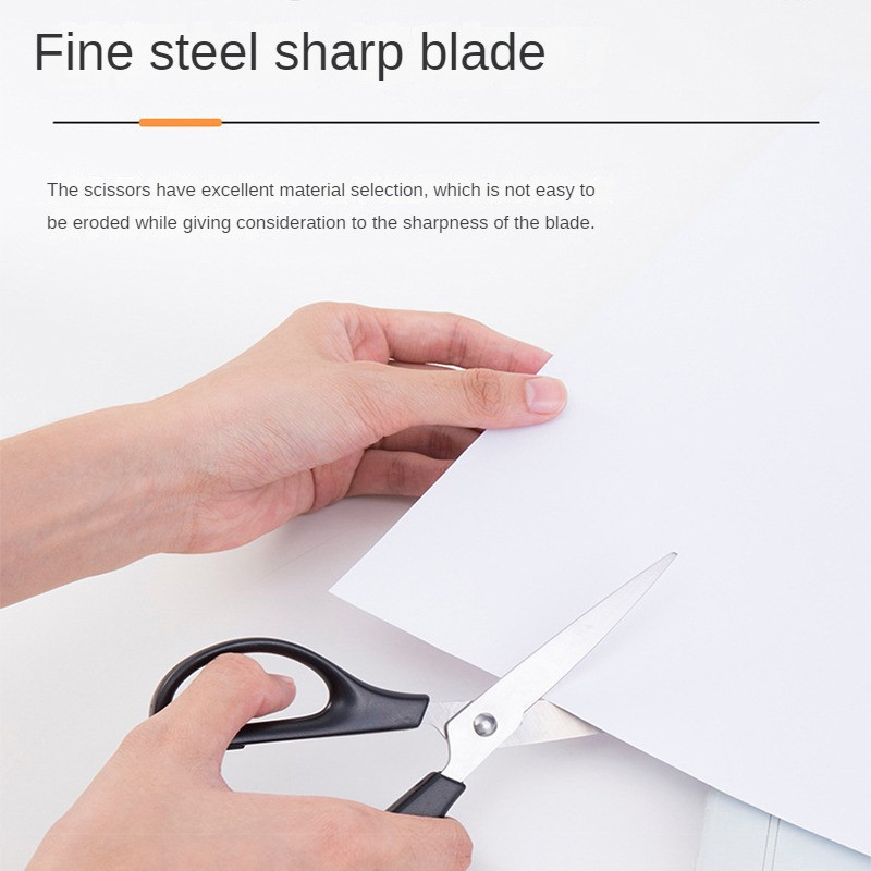 1 kom višenamjenske škare otporne na hrđu od nehrđajućeg čelika, uredski alat za rezanje, student, djeca, ručno izrađene DIY kućanske škare