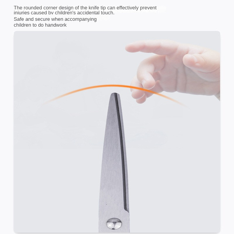 1 kom višenamjenske škare otporne na hrđu od nehrđajućeg čelika, uredski alat za rezanje, student, djeca, ručno izrađene DIY kućanske škare
