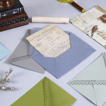 5 τμχ Πολύχρωμο κούφιο τρίγωνο φάκελος χαρτί καραμέλα Χρώματα προσκλητήριο γάμου κενή χειροποίητο δώρο Royal Blue16*11,3cm