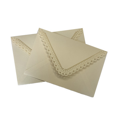 5db Színes üreges háromszög boríték papír cukorka színek esküvői meghívó üres kézzel készített ajándék királykék 16*11,3cm