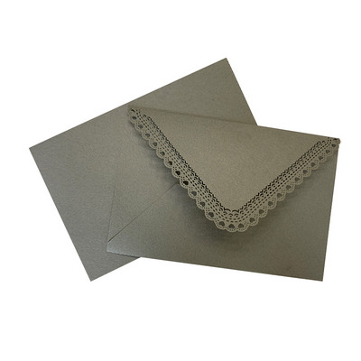 5db Színes üreges háromszög boríték papír cukorka színek esküvői meghívó üres kézzel készített ajándék királykék 16*11,3cm