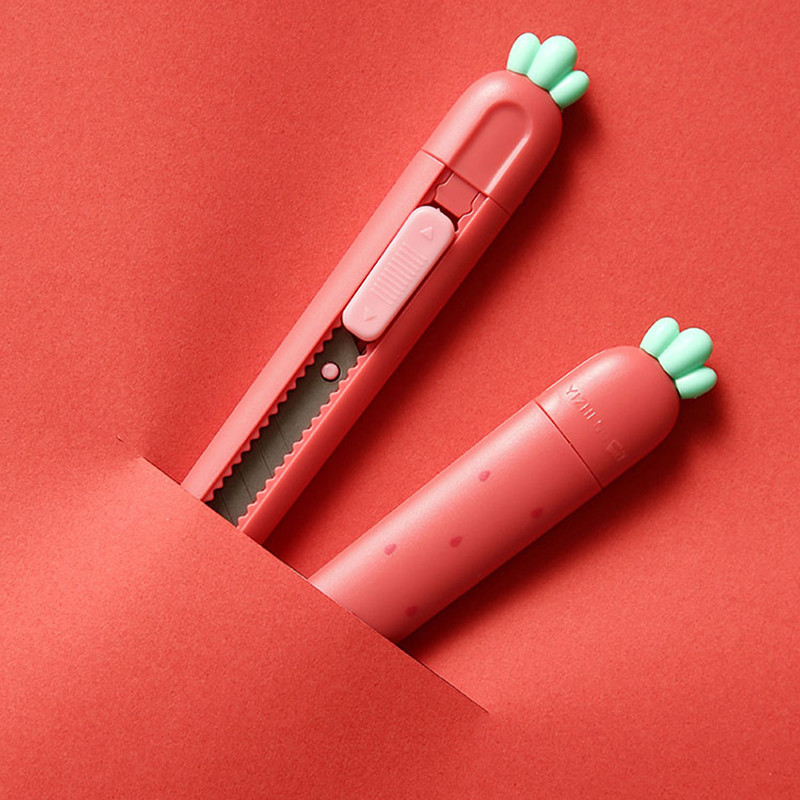 Mini eper kés aranyos hordozható papírvágó barkácsművészet kézzel készített kések irodai iskolai papírboríték vágó írószerek