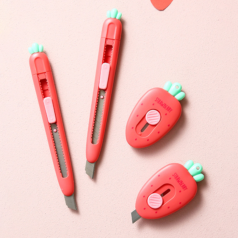 Mini eper kés aranyos hordozható papírvágó barkácsművészet kézzel készített kések irodai iskolai papírboríték vágó írószerek