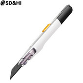 Precizni pomoćni nož 30 stupnjeva, 9 mm oštrica, rezač papira, rezanje kože, graviranje, karton, zanatski nož, metalni nož, pisaći pribor