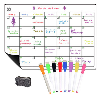 42*30 cm-es mágikus táblalapok matrica, szárazon törölhető, sima papír tollal Irodai és iskolai oktatási kellékek felállított öltöny