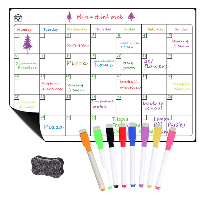 42*30 cm-es mágikus táblalapok matrica, szárazon törölhető, sima papír tollal Irodai és iskolai oktatási kellékek felállított öltöny