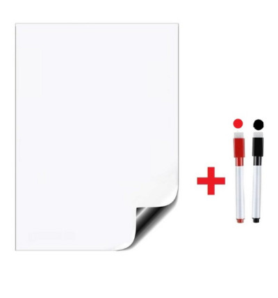 Veličina A5 Magnetska ploča za suho brisanje Magneti za hladnjak Organizator Podsjetnik Ploča s porukama Bilježnica Bijela ploča Marker Olovka Pametna ploča