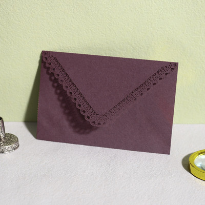 10db színes üreges háromszög boríték lézergravírozott csipke születésnapi esküvői meghívó esküvői meghívó vintage boríték