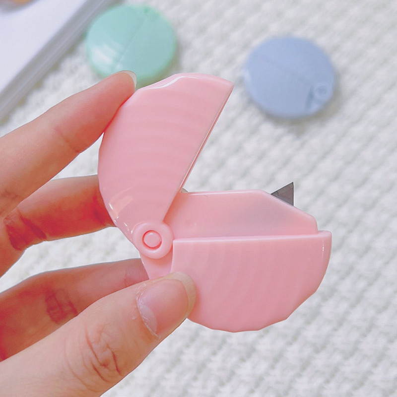 1kom Mini Record Uslužni nož Sklopivi prijenosni alati za umatanje rezača s oštricama veličine 9 mm Ured Škola Kućanstvo A7338