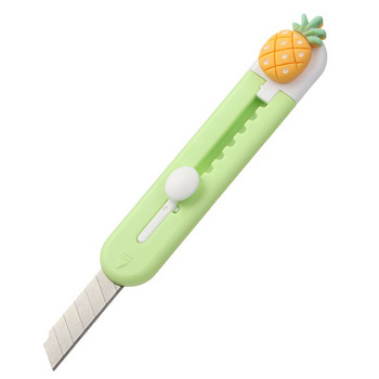 Творчески сладък нож с формата на животни във формата на плодове Преносим нож Отварачка за пликове за писма Мини анимационен нож Училищни офис консумативи