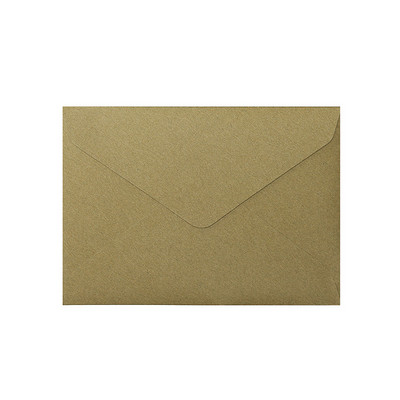 (10 komada/lot) 11,9x16,2 cm šarene brončane delikatesne prazne vintage papirnate trokutaste omotnice