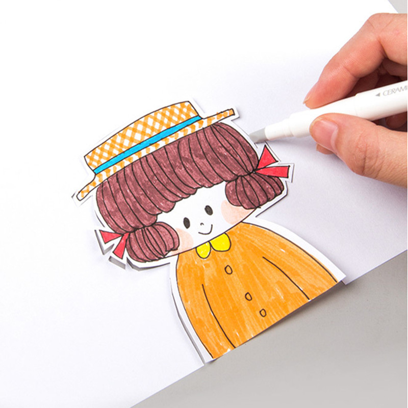 Japán kreatív papírtoll kés kopásálló újság kézi könyv vágó szalag kerámia penge Hasznos kések vágó kések