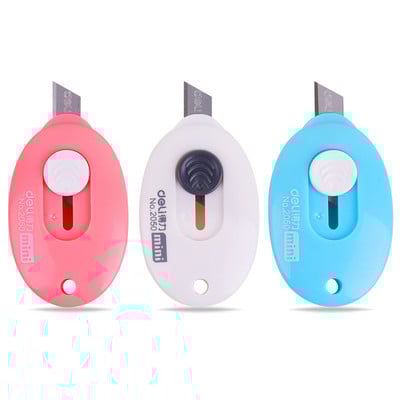 Deli Mini pomoćni nož na uvlačenje Džepni privjesak za ključeve Rezač kutija za papir Otvarač pisama Školski uredski pribor Pismarica Alat za vanjske prostore