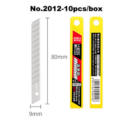 Deli Uslužni nož za umjetničko rukotvorstvo Otvarač kutija Rezači Nož za papir Metalna oštrica Pribor za pisanje Školski pribor