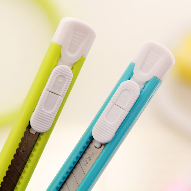 Deli Uslužni nož za umjetničko rukotvorstvo Otvarač kutija Rezači Nož za papir Metalna oštrica Pribor za pisanje Školski pribor