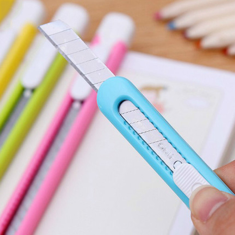 Deli Uslužni nož za umjetničko rukotvorstvo Otvarač kutija Rezači Nož za papir Metalna oštrica Pribor za pisanje Školski pribor