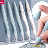 Deli Ceramic Cutter Utility Cuțit pentru artă Cuțit de sculptat de precizie Micro lamă retractabilă pentru tăierea hârtiei Pen Cuțite Papetarie