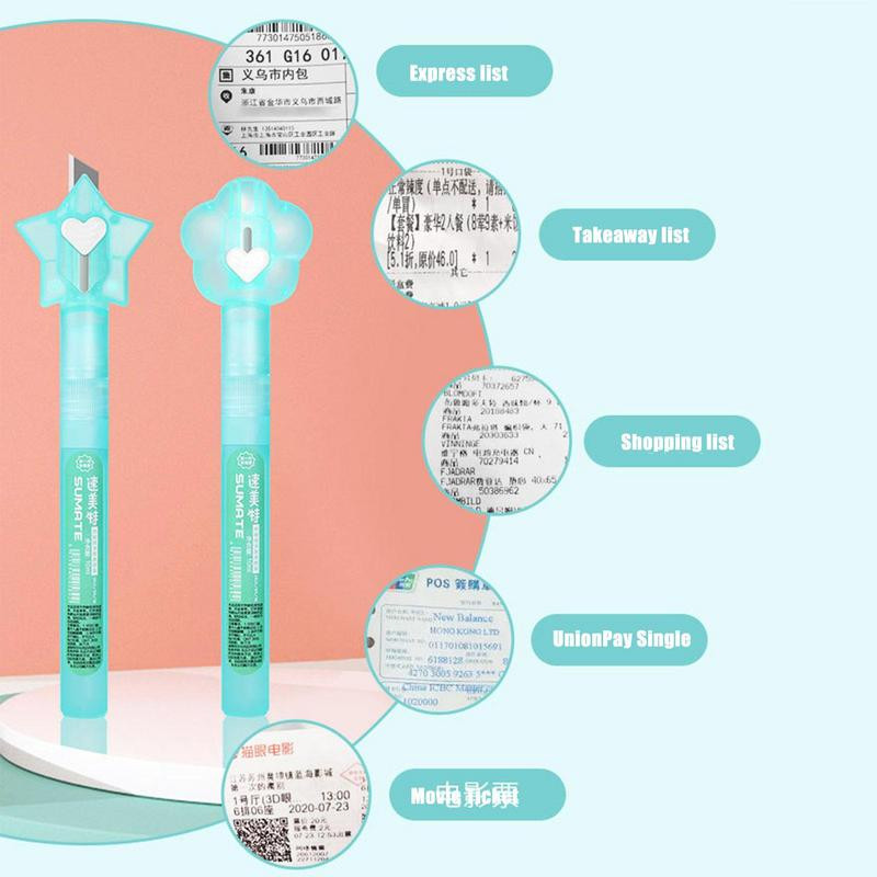 Tekuća olovka za ispravljanje, sprej za zaštitu od krađe identiteta s otvaračem paketa, prijenosni brisač pečata, tekućina za blokiranje adresa za privatnost