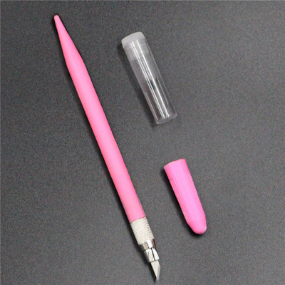 11 spalvų Guminis antspaudas Graviravimas Peilis Rašiklis Mediniai Vaisiai Amatai Drožyba Ašmenys Fotopopierius „Pasidaryk pats“ skulptūros įrankis Biuro reikmenys mokykloms