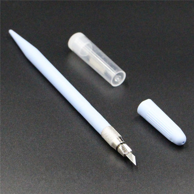 11 spalvų Guminis antspaudas Graviravimas Peilis Rašiklis Mediniai Vaisiai Amatai Drožyba Ašmenys Fotopopierius „Pasidaryk pats“ skulptūros įrankis Biuro reikmenys mokykloms