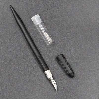 11 spalvų Guminis antspaudas Graviravimas Peilis Rašiklis Mediniai Vaisiai Amatai Drožyba Ašmenys Fotopopierius „Pasidaryk pats“ skulptūros įrankis Biuro reikmenys mokykloms