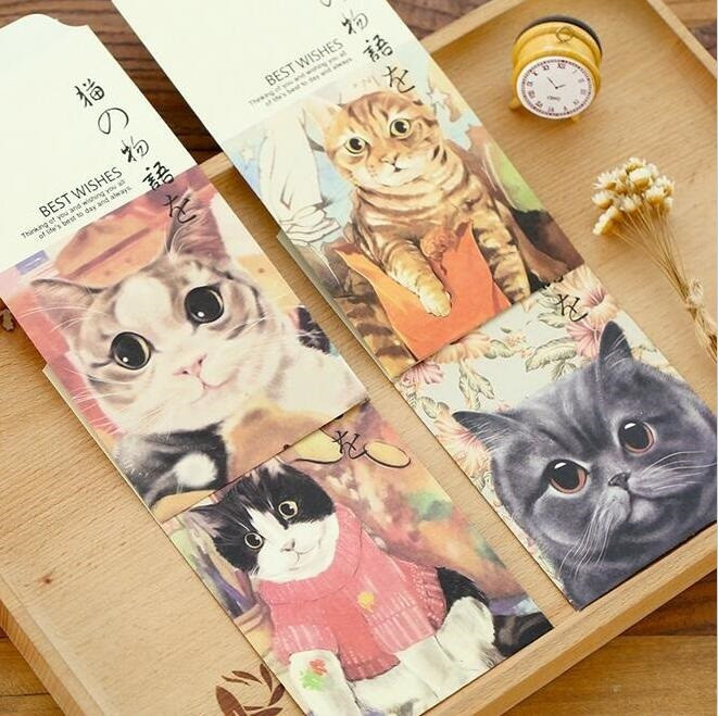 10 ks v balení Kawaii Vintage kvetinové a zvieracie papierové obálky červená obálka vtipná darčeková taška pre študentov kancelárske školské potreby